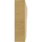 Ekena Millwork 2in. W x 8in. H x 12in. L Crestline Woodgrain TimberThane Rafter Tail, Primed Tan RFTUR02X08X12CRERCPR - alternate 2